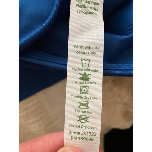 NWT Earth Yoga Women’s Plus Size 1X Zen Stretch Pants Eco-Friendly Front Pockets - Picture 8 of 10